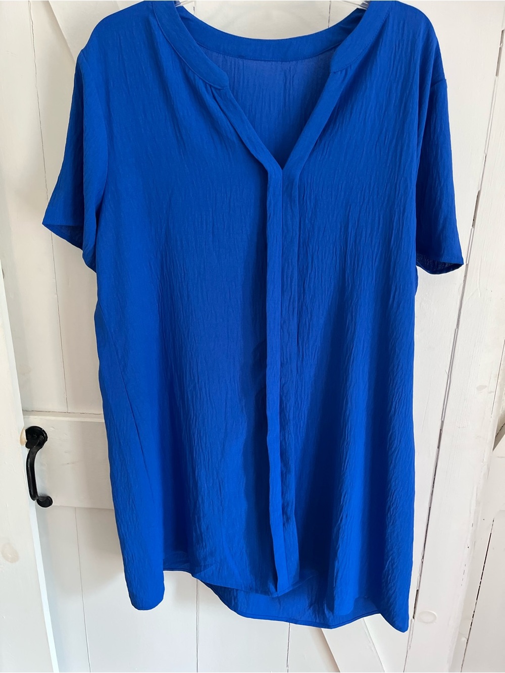 SALE 3/$15 Blue Short Sleeve Tunic Swim Cover
